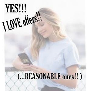 Please send reasonable offers only